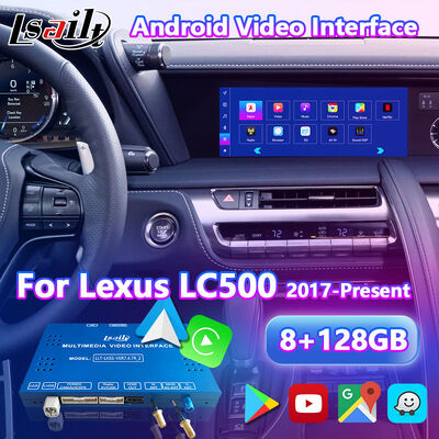 Lsailt Android Carplay Lexus Video Interface untuk 2017-Present Lexus LC 500h 500 LC500 LC500h