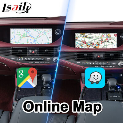 Lsailt Android Carplay Lexus Video Interface untuk 2017-2020 Lexus LS500 LS500h