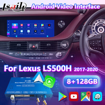 Lsailt Android Carplay Lexus Video Interface untuk 2017-2020 Lexus LS500 LS500h