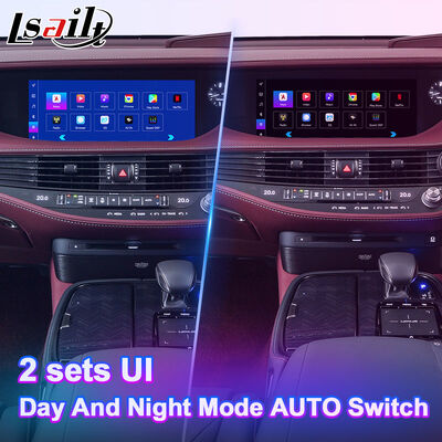 Lsailt Android Carplay Lexus Video Interface untuk 2017-2020 Lexus LS500 LS500h