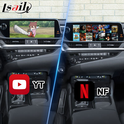 4+64GB Antarmuka Video Navigasi Android Lsalit Untuk Lexus ES300H ES350