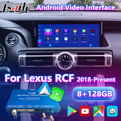Lsailt Android Carplay Video Interface untuk 2018-Present Lexus RC 350 RC300 RCF RC300h RC350