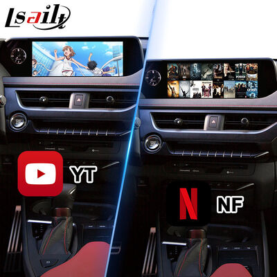 Lsailt Android 9.0 Antarmuka Video Multimedia Kotak Navigasi GPS Untuk Kontrol Touchpad Lexus UX200