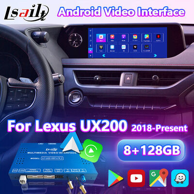 Lsailt Android 9.0 Antarmuka Video Multimedia Kotak Navigasi GPS Untuk Kontrol Touchpad Lexus UX200