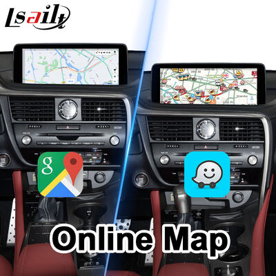 Antarmuka Video Android Carplay Lsailt untuk Lexus RX 300 350 350L 450h 450hL F Sport 2019-2022
