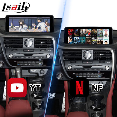 Antarmuka Video Carplay Android Lsailt untuk Lexus RX 300 RX450h RX350L RX450hL RX350 RX300 2019-2022