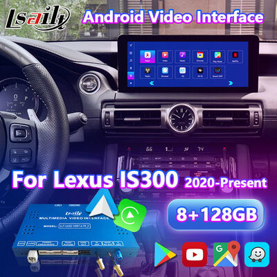 Lsailt Android Carplay Video Interface untuk Lexus IS IS300 IS350 IS300h IS500 2020-2023