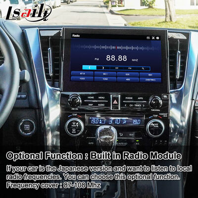 Lsailt Android Carplay Video Interface untuk 2019 -2023 Toyota Alphard Vellfire JBL Versi Tinggi
