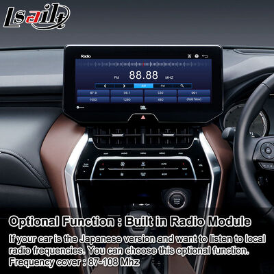 Lsailt Android Carplay Navigasi Video Interface untuk 2020 - Present Toyota Harrier Venza Dukungan Modul Radio