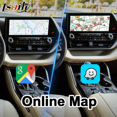 Lsailt Android Car Navigation Multimedia Video Interface untuk Toyota Highlander 2020.