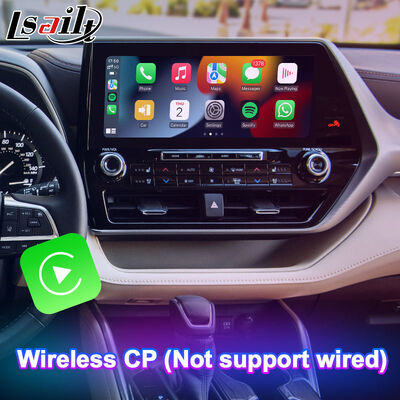Lsailt Android Car Navigation Multimedia Video Interface untuk Toyota Highlander 2020.