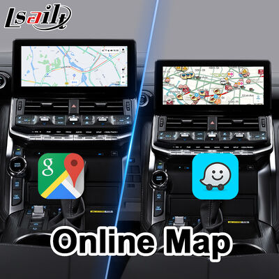 Lsailt Android Navigation Carplay Interface untuk 2021-2024 Toyota Land Cruiser 300 GX-R VX-R GR GR-S Sahara ZX VX LC300