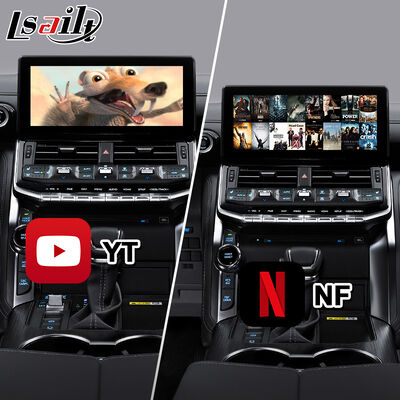 Lsailt Android Navigation Carplay Interface untuk 2021-2024 Toyota Land Cruiser 300 GX-R VX-R GR GR-S Sahara ZX VX LC300