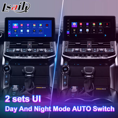 Lsailt Android Navigation Carplay Interface untuk 2021-2024 Toyota Land Cruiser 300 GX-R VX-R GR GR-S Sahara ZX VX LC300