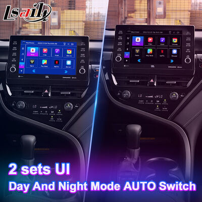 Antarmuka Video Navigasi Carplay Android Lsailt untuk Toyota Camry Hybrid XSE XLE SL SE XV70 2021-2024