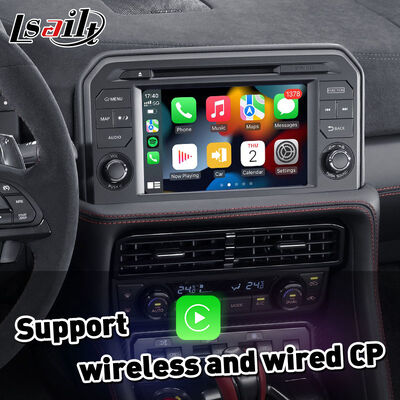 Modul Integrasi OEM Antarmuka CarPlay Lsailt Nissan GT-R R35 2017-2022 Layar Pabrik Peningkatan Android Otomatis Nirkabel