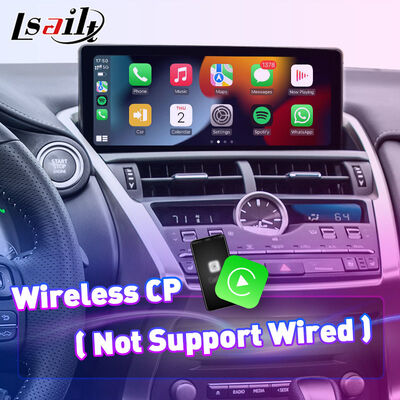 Lsailt Layar Antarmuka Video Multimedia Android Carplay 10.25 Inci untuk 2017-2021 Lexus NX 300h NX200 NX300 NX300h