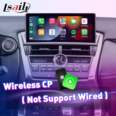 Layar Antarmuka Multimedia Android Carplay Lsailt untuk Lexus NX Knob NX200t NX300h 2014-2017