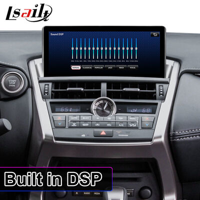 Layar Antarmuka Multimedia Android Carplay Lsailt untuk Lexus NX Knob NX200t NX300h 2014-2017