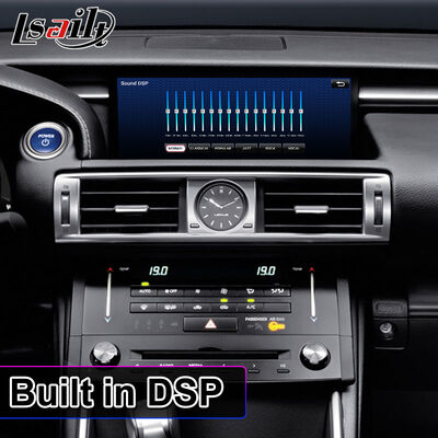 Lsailt 10,25 Inch Android Carplay Multimedia Screen untuk 2013-2020 Lexus IS Knob IS250 IS200t IS300 IS300h IS350
