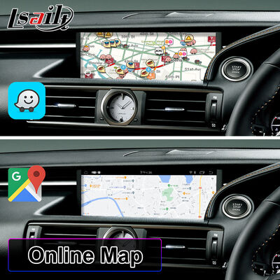 Lsailt Android Carplay Multimedia Interface Screen untuk 2014-2018 Lexus RC350 RC300h RC200t RC300 RCF