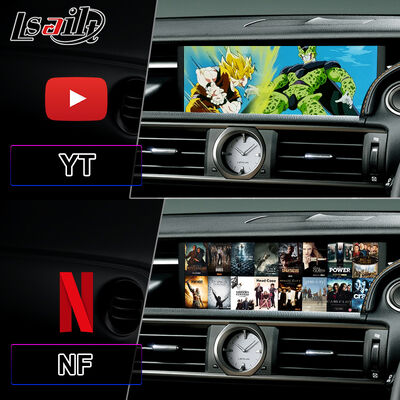 Lsailt Android Carplay Multimedia Interface Screen untuk 2014-2018 Lexus RC350 RC300h RC200t RC300 RCF