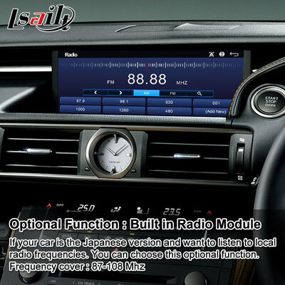 Lsailt Android Carplay Multimedia Interface Screen untuk 2014-2018 Lexus RC350 RC300h RC200t RC300 RCF