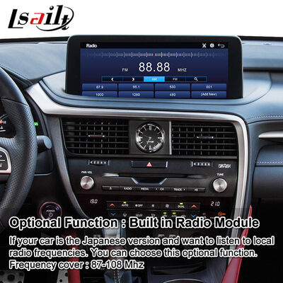Layar Multimedia Android Carplay Lsailt untuk 2019-2021 Lexus RX 450h RX300 RX350L RX450hL RX350 RX450h