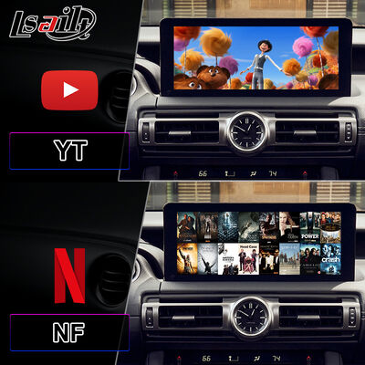 Lsailt Android Carplay Multimedia Interface Screen untuk 2020-Present Lexus IS 300h IS300 IS350 IS500 IS300h