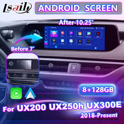 Lsailt Android Carplay Multimedia Screen untuk 2018-2021 Lexus UX 300e UX200 UX250h UX300e