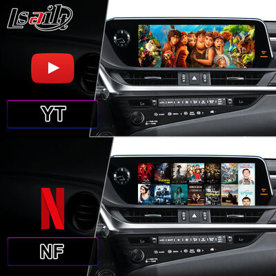 Lsailt Android Carplay Multimedia Interface Screen untuk 2018-2021 Lexus ES 250 ES300h ES350 ES250