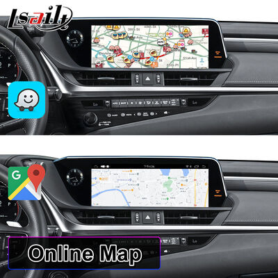Lsailt Android Carplay Multimedia Interface Screen untuk 2018-2021 Lexus ES 250 ES300h ES350 ES250