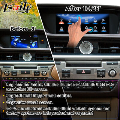 Lsailt Android Navigasi Multimedia Screen untuk 2012-2018 Lexus ES 300h ES250 ES350 ES300H