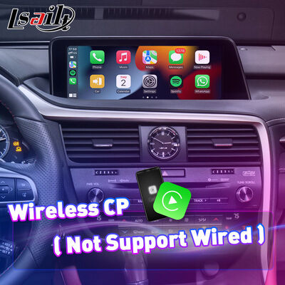 Lsailt Android Carplay Multimedia Interface Screen untuk 2016-2019 Lexus RX Knob RX350 RX450h RX200t RX300