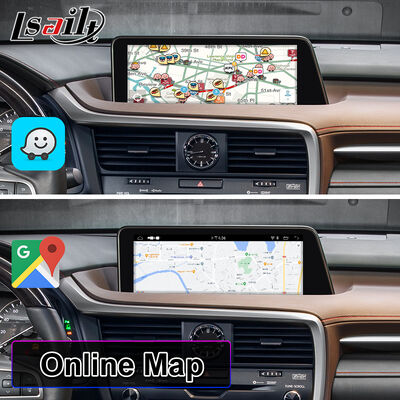 Layar Carplay Multimedia Android Lsailt untuk 2016-2019 Lexus RX RX450h RX350 RX200t RX300 RX450L RX350L