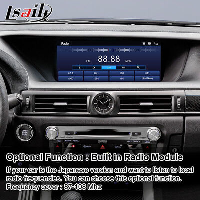 Layar Multimedia Android Carplay Lsailt untuk 2012-2020 Lexus GS 200t GS300h GS250 GS350 GS450h GSF GS200t