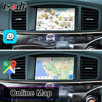 Lsailt Android Carplay Multimedia Screen untuk 2010-2020 Nissan Elgrand E52