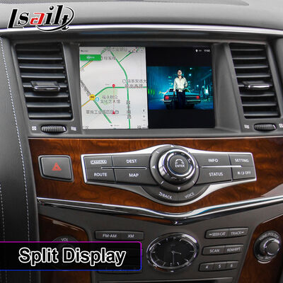 Layar Multimedia Android Carplay Lsailt untuk Infiniti QX80 QX56 2010-2017