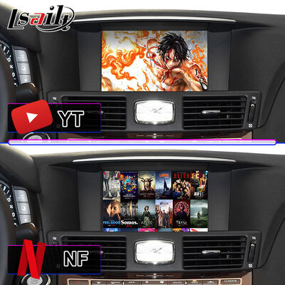 Lsailt Android Carplay Multimedia Screen untuk 2010-2023 Infiniti M25 M30d M37 M56 M35h Y51 Q70