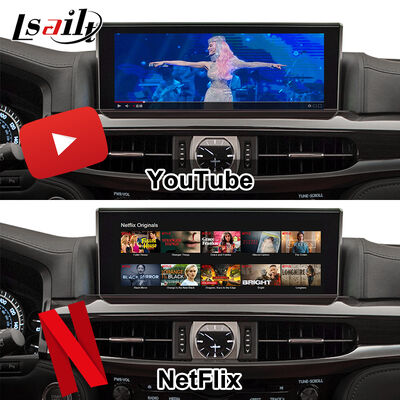 OEM Android Upgrade Module untuk LX570 Lexus RX GX LS NX ES Integrasi Wireless CarPlay, Android Auto, YouTube,NetFlix