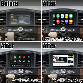 Android 13 Sistem Wireless Carplay Interface Untuk Nissan Quest RE52 Elgrand E52 2011-2020