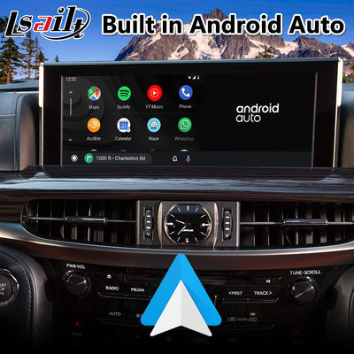 Lsailt Android Carplay Multimedia Video Interface Untuk 2016-2021 Lexus LX 570