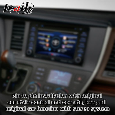 Android 13 Carplay antarmuka video android kotak otomatis Untuk Toyota Sienna