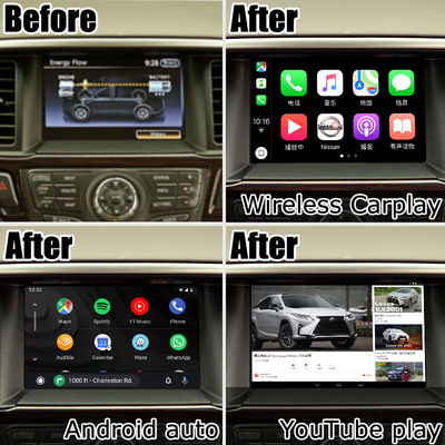 Nissan Pathfinder R52 Android 13 video Interface wireless carplay 8+128 Android basis