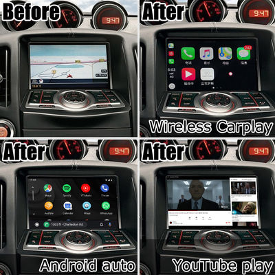 Nissan 370z Z34 Carplay Android auto carplay interface Box 8+128 Android 13 upgrade OEM