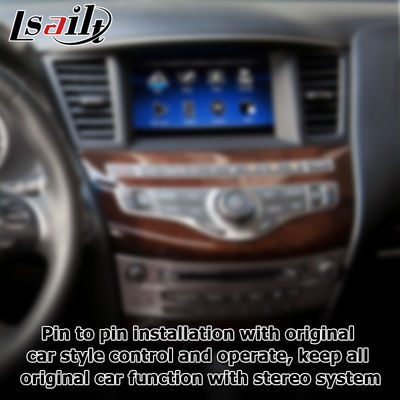 Android 13 Carplay interface Box Yandex Navi Untuk Infiniti QX60 / JX35 Qualcomm 8+128 sistem