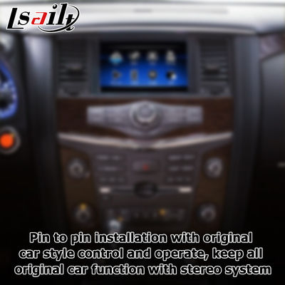 Nissan Patrol Y62 Armada Basis Qualcomm Navigasi Mobil Kotak Carplay Perangkat Navigasi GPS