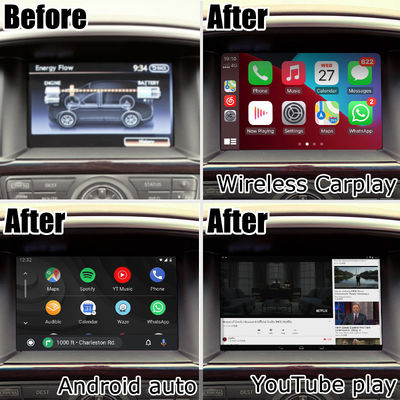 Nissan Pathfinder Andorid 11 Carplay android sistem navigasi otomatis Online Navigasi Video Play