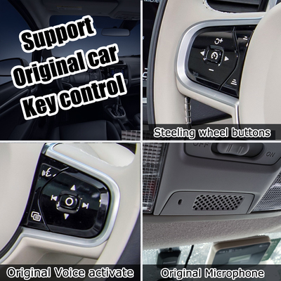 Antarmuka Video Android meningkatkan Carplay AI Box 4GB RAM Untuk Volvo S60 S90