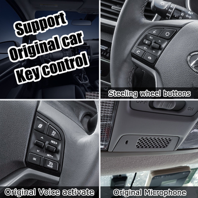 Antarmuka Video Mobil Android 9.0 AI Box USB HDMI Untuk mobil Hyundai Kia dengan carplay